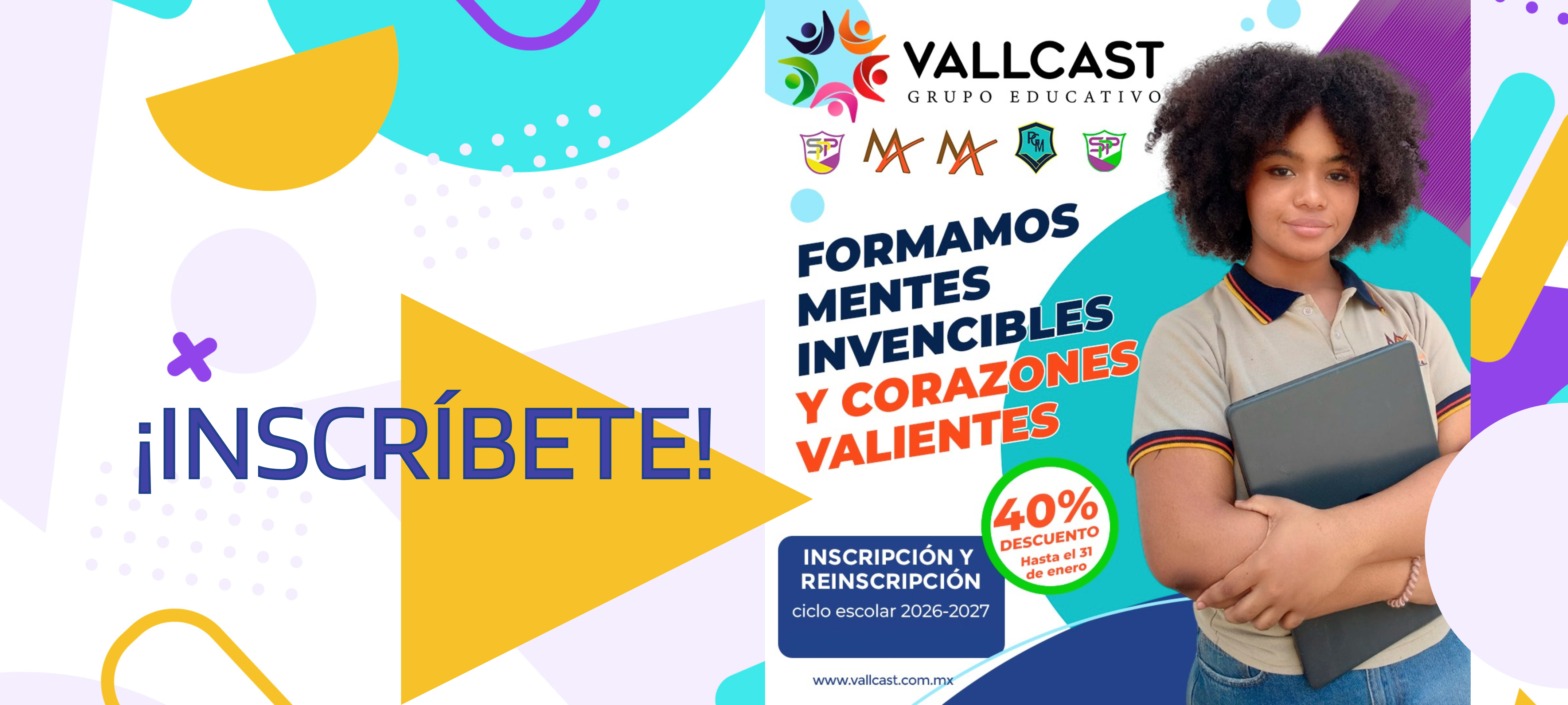 Formamos <strong class='text-success'>mentes invencibles</strong>